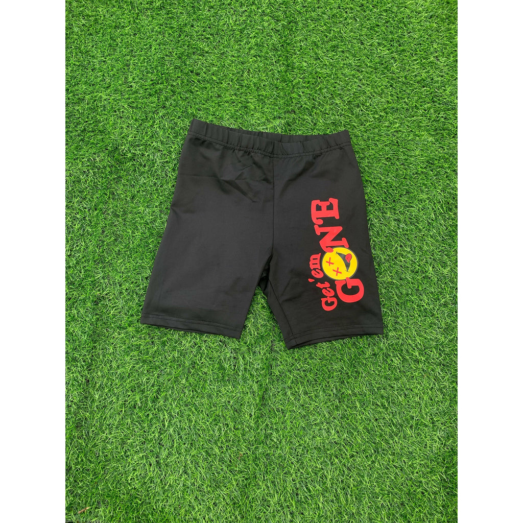 Black "Classic Logo" Biker Shorts (BLOWOUT SALE!)