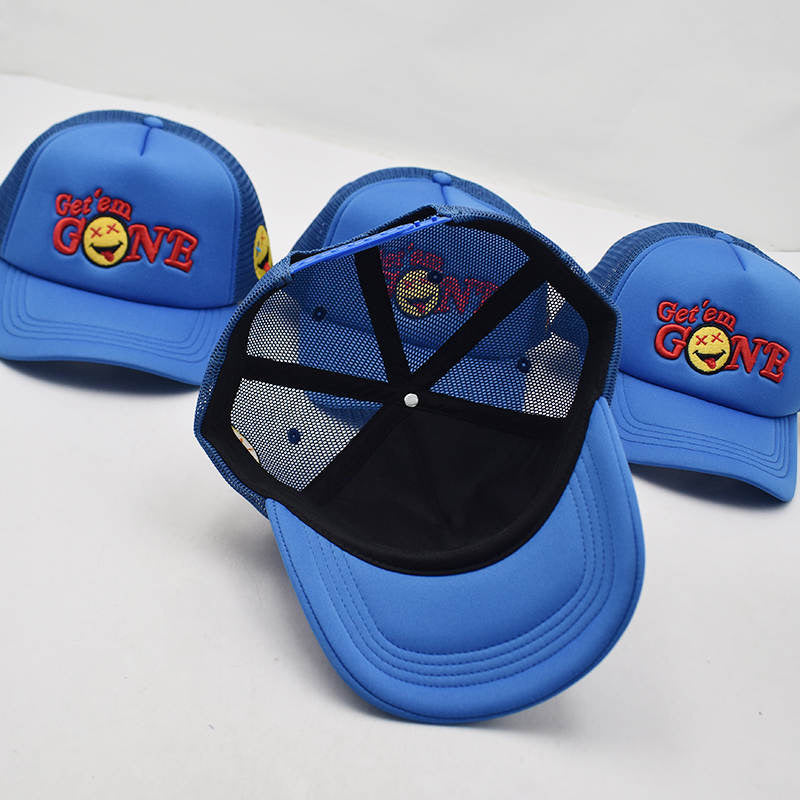 Blue “Red Logo” Trucker Cap