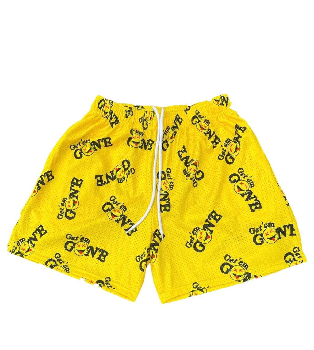 Yellow “All Over” Short