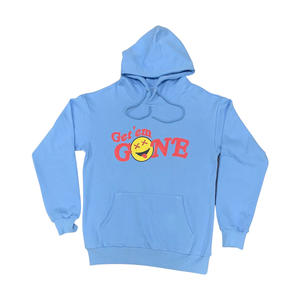 Baby Blue “Red Logo” Hoodie