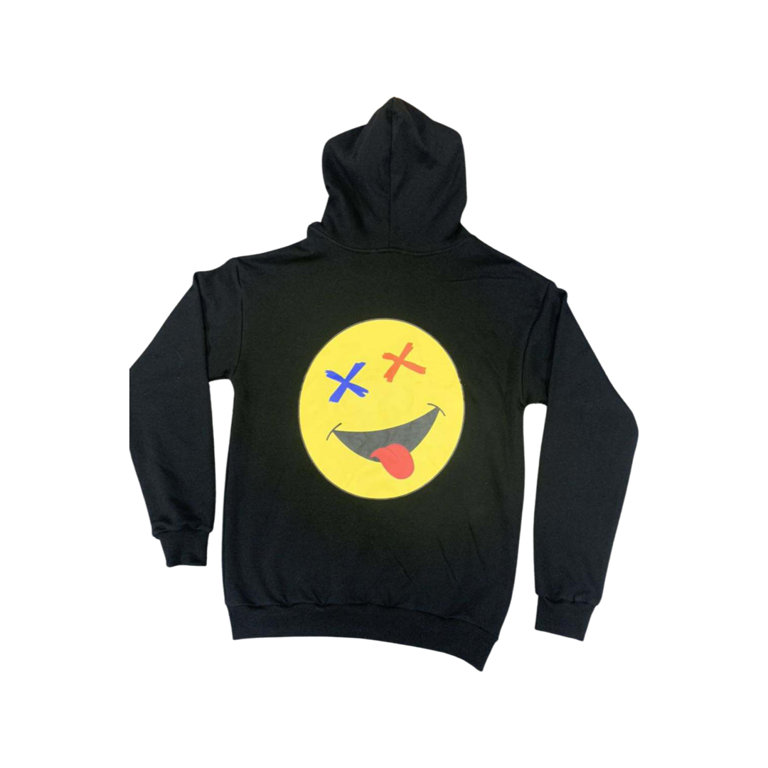 Black “Multicolor Logo” Hoodie