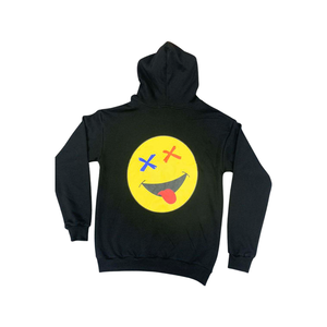 Black “Multicolor Logo” Hoodie