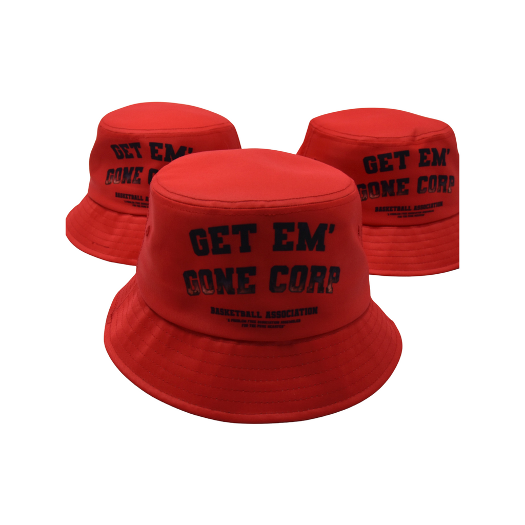 Fire Red Corp “Basketball Association” Bucket Hat