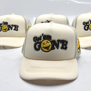 Cream “Classic Logo” Trucker Cap