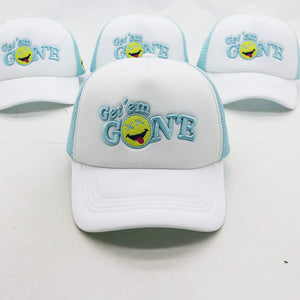 White/Light Blue “UNC Logo” Trucker Cap