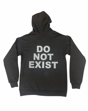 Black “Problems Do Not Exist” Zip Up Jacket (BEGINNING OF FALL SALE!)