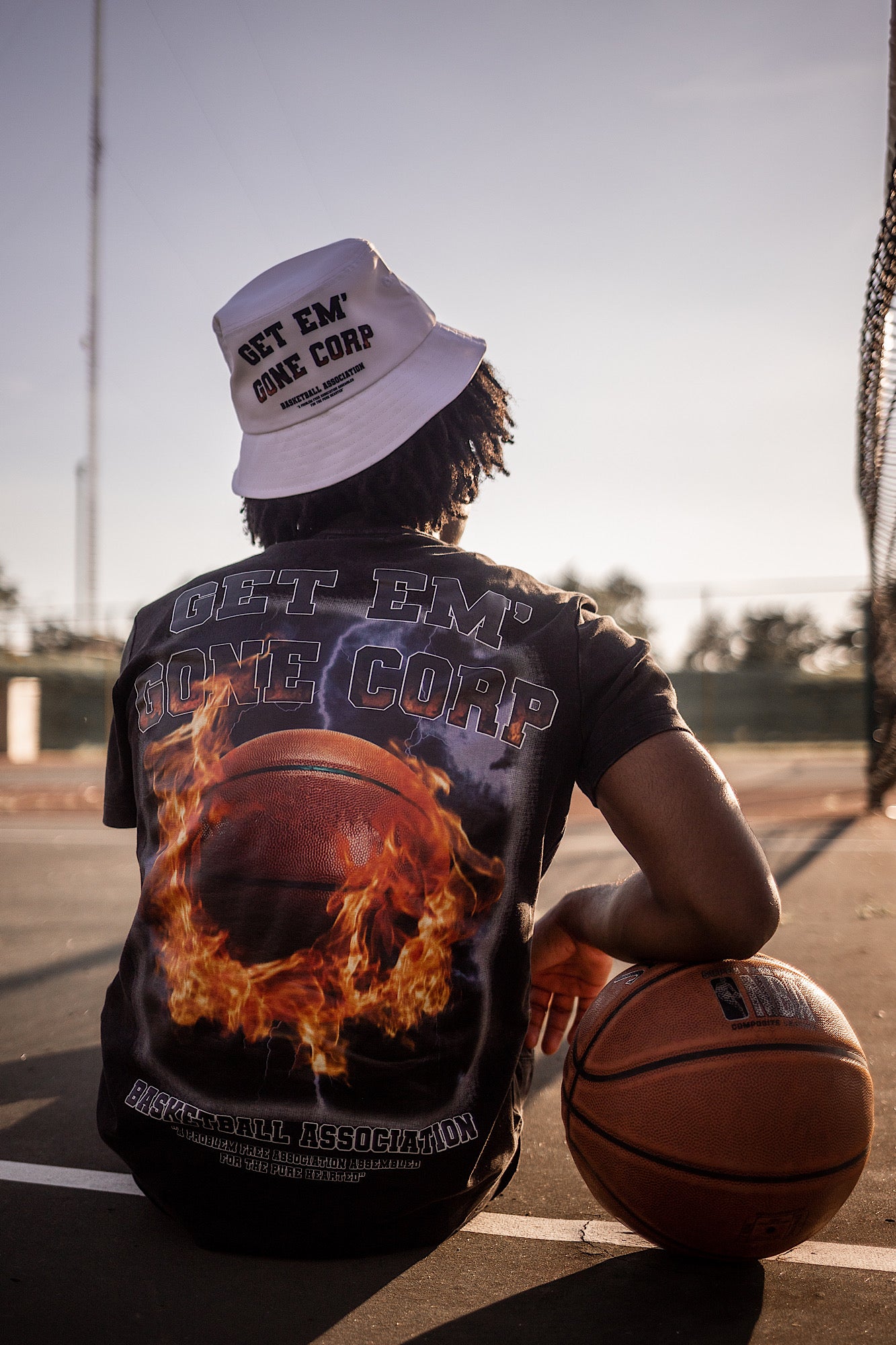 Acid Wash Corp “Basketball Association” T-Shirt